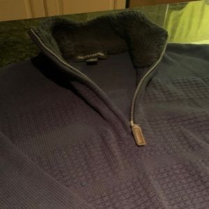 Tricots St Raphael Men’s 1/4 Zip Sweater - Large